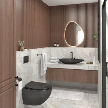 Gravel White Glossy 60X60