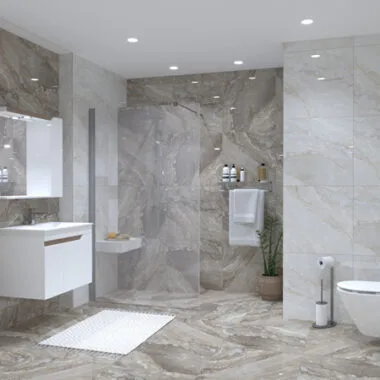 Gravel Natural Glossy 60X60