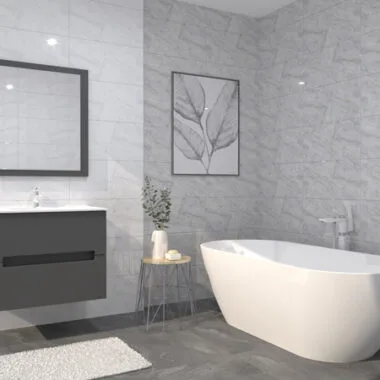 Stone Dark Grey 3619 Glossy 30X60