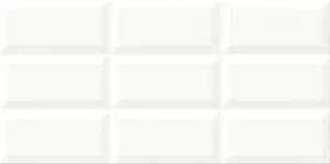 Ps604 White Glossy Structure 29.7×60