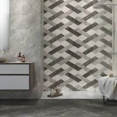 Optic Balmoral Silver rect 30×90