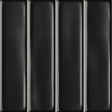 Roma Glossy Black 15x30