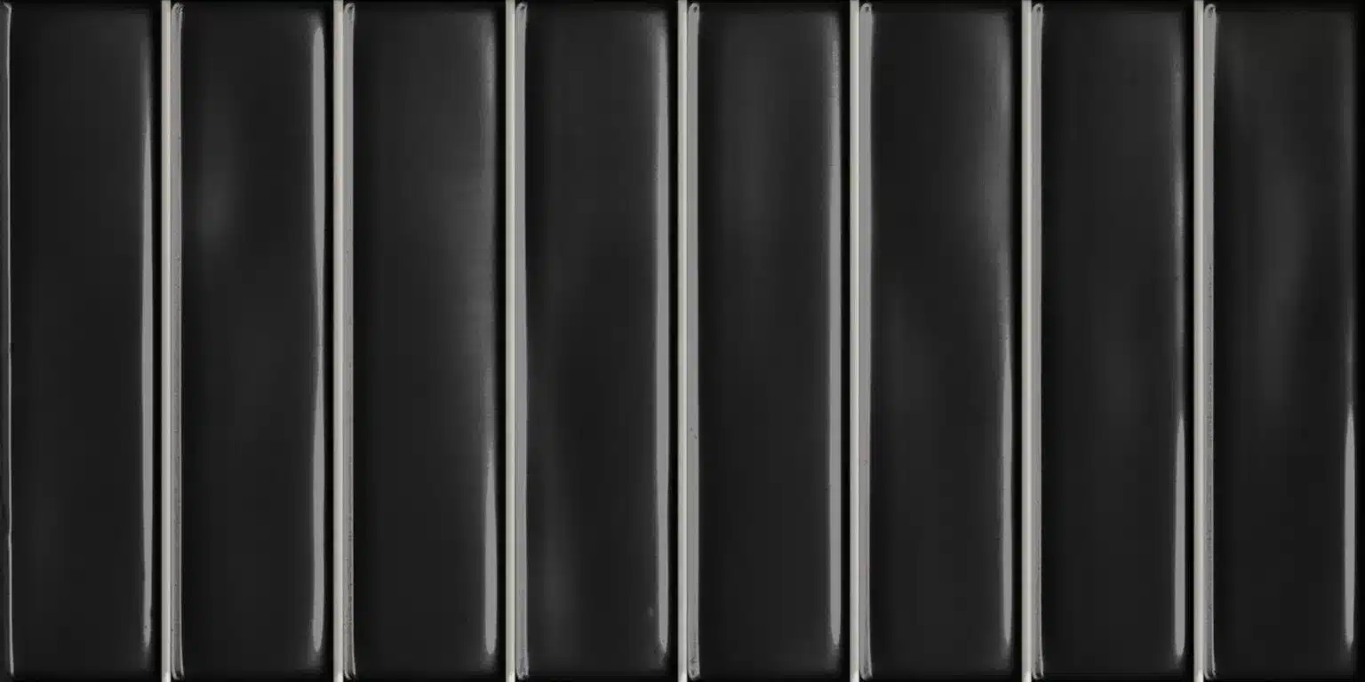 Roma Glossy Black 15×30