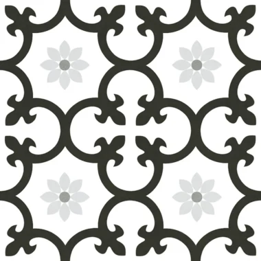 Dahlia Black 25x25