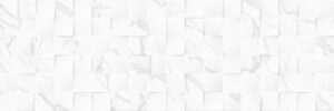 Luxor Mosaic 3D White 25X75 Zid