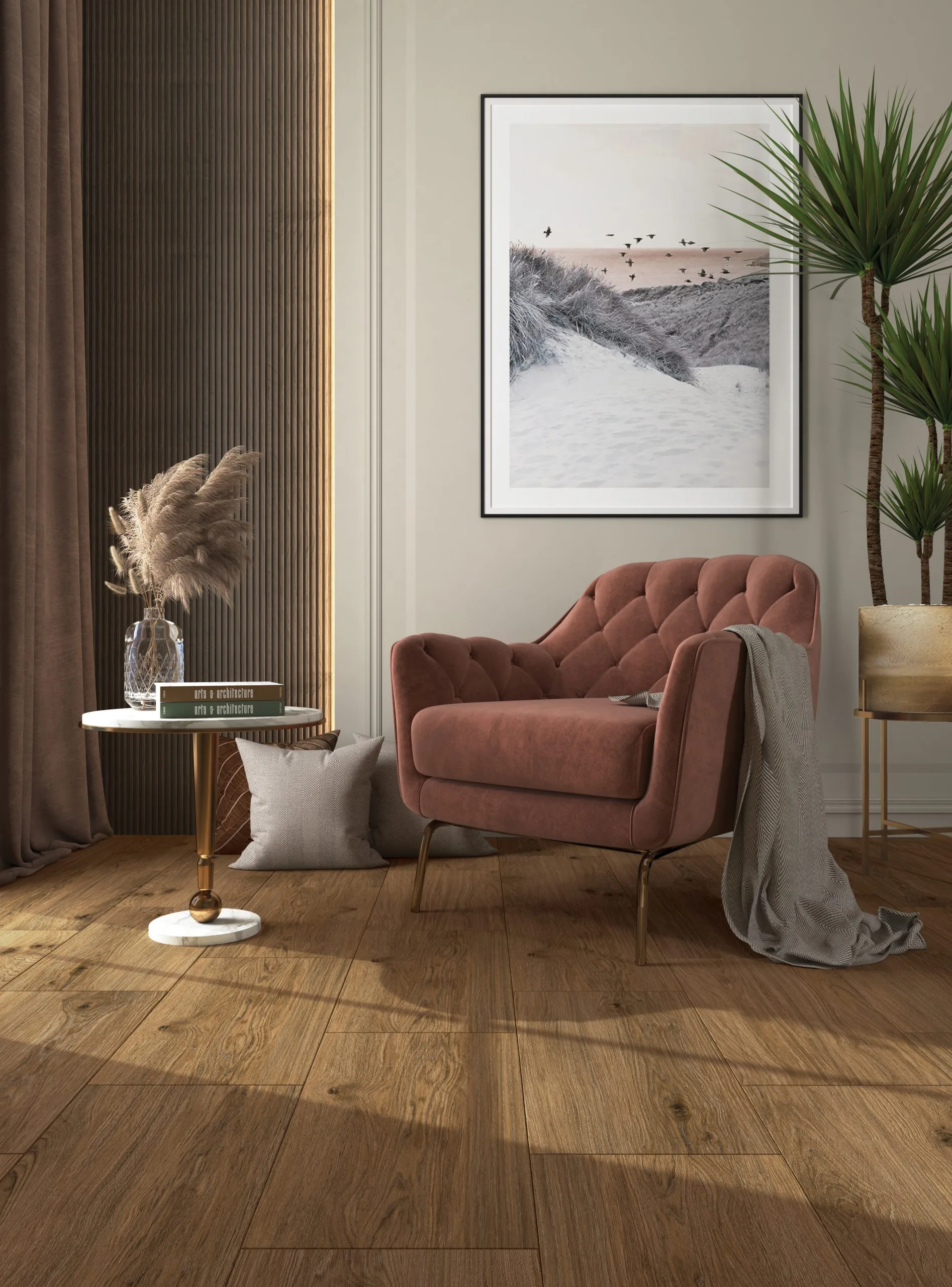 Tavola Marrone Chiaro 30X60