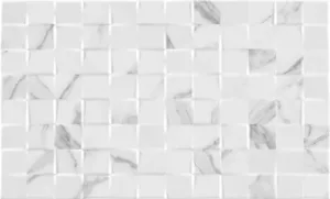 Rimini Relieve Blanco Brillo 33.3×55
