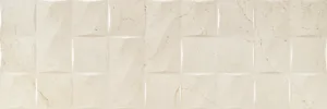 CREMA Releive marfil matt rett 30×90