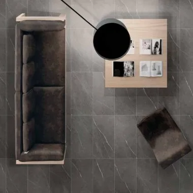 Piasentina Dark Grey Rett 30,4X61