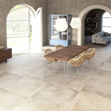 Meteora Beige Rett 61X61
