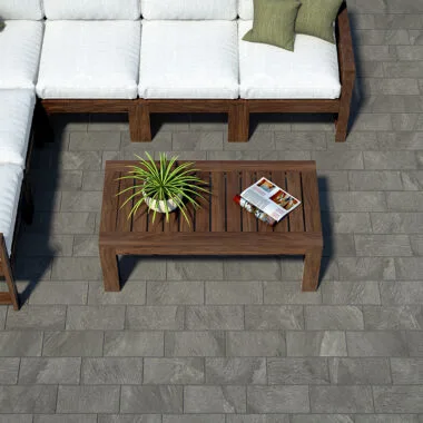 Tribeca Dark Grey Rett 61X61
