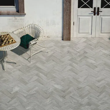 Tribeca White Rett 61X61