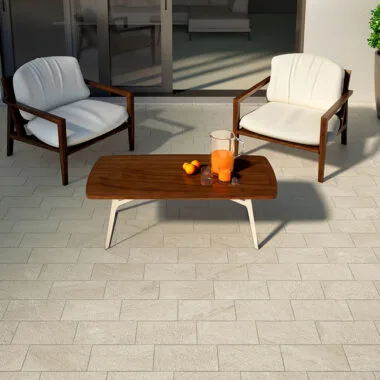 Tribeca Beige Rett 61X61
