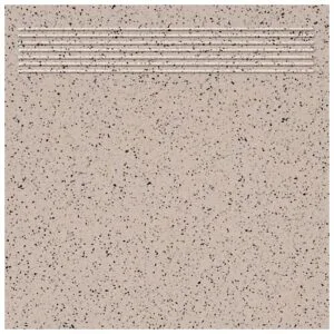 Step Mont Blanc Beige Black Mat 30X30