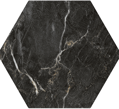 Marquina Gold Hex 20X24