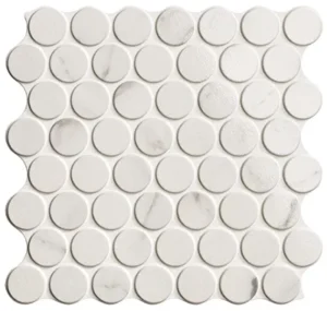 Circle Glossy Calacatta 30.9X30.9