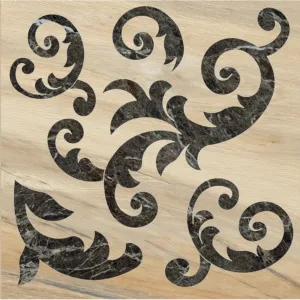 Palazzo Decor Intarsio Mix St Laurent (St Laurent / Leccio Gentile) Rett 60×60