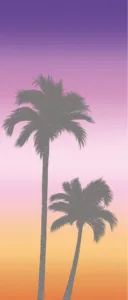 Palme SX Rosa Rett. 120×280