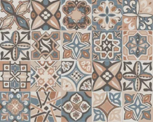 CIR ITALICA Terra Classica Mix Blu 20×20