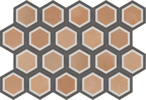 CIR ITALICA Esagona Terra Moderna Dolce 24×27.7