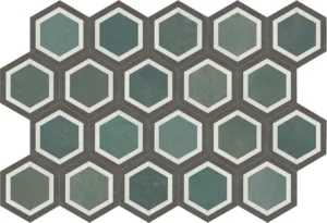 CIR ITALICA Esagona Terra Moderna Verde 24×27.7