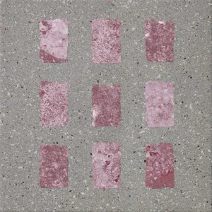 CIR FOREVER COLOR gemstone mix Grey 20×20