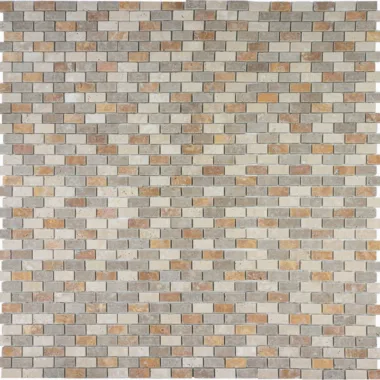 Kameni mozaik 104 Mozaic brick mix 2.3x4.8x1 (30.5x30.5)