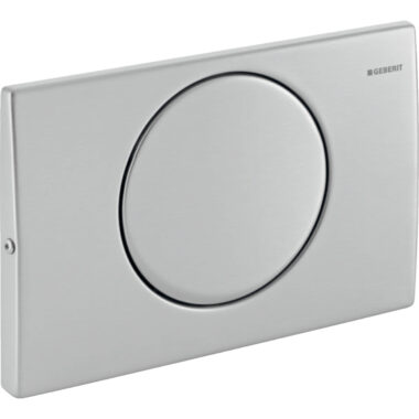 Geberit Delta 10 Tipka za jednokoličinsku tehniku ispiranja, antivandal, inox