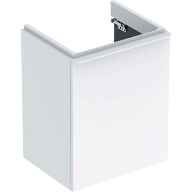Geberit Smyle Square Ormarić za Umivaonik, sa Jednim Vratima, 49,2x61,7x40,6 cm, Beli, Visoki Sjaj