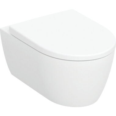 Geberit iCon set konzolna WC šolja, skriveno kačenje, Rimfree, sa WC sedištem