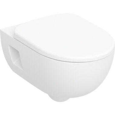 Geberit Selnova Set konzolna WC šolja, premium, vidljivo kačenje, Rimfree, sa WC sedištem