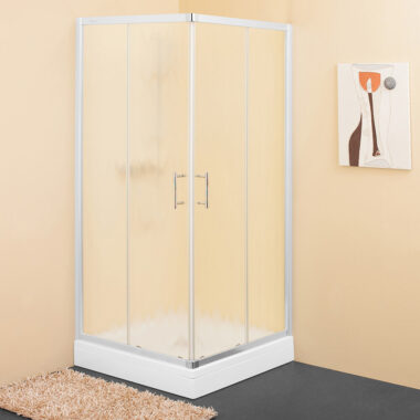 Kolpa San Tuš Kabina TKK 80/K SQ LINE Silver