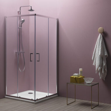 Kolpa San Tuš Kabina TKK 80/K QUAT ECO Silver