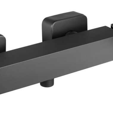 HERZ SQ BLACK - Baterija Za Tuš Kadu Q40 Crna