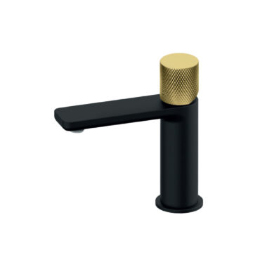 Rosan S2 Baterija za lavabo - BLACK-GOLD