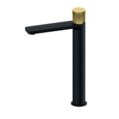 Rosan S2 Baterija za lavabo  L - BLACK-GOLD
