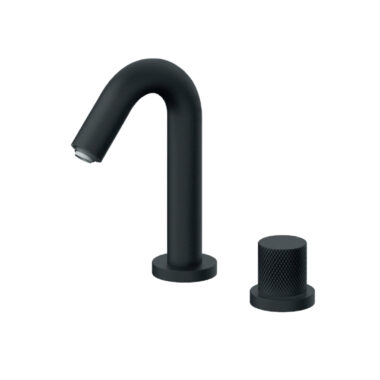 Rosan S2 Black Baterija podgradna za lavabo jednoručna