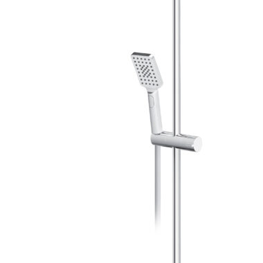 Rosan S2 Baterija za tuš kadu sa usponskim tušem, inox ruža