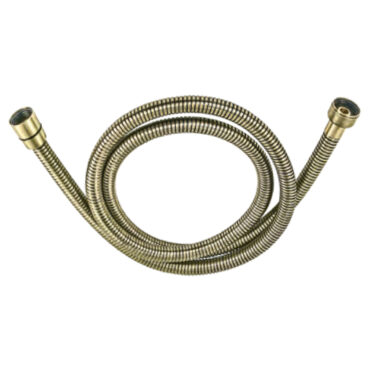 TUŠ crevo 150 cm - metalno, duplo pleteno BRONTEE