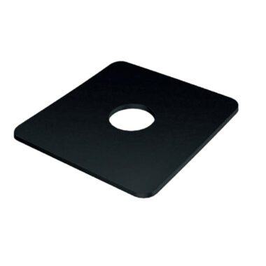 Set rozete 1/2" - 100 x 100mm BLACK