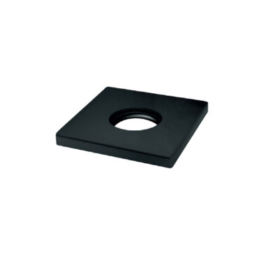 Rozeta 1/2" - 60 x 60mm - Black