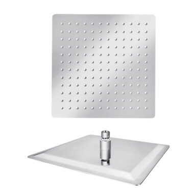 TUŠ ruža  300x300 mm - Inox