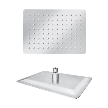 Tuš ruža - INOX - 300x200