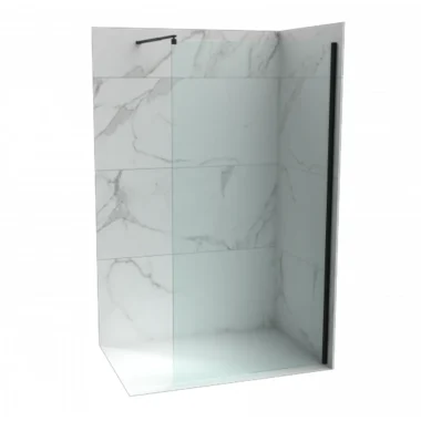 COPEN PROJECT Walk-in 1200x2000 8mm staklo, crni profil