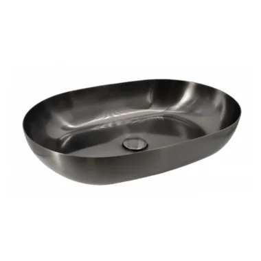 COPEN nadgradni Metalni lavabo 555x360x114mm gan metal, sa metalnim podsklopom sifona
