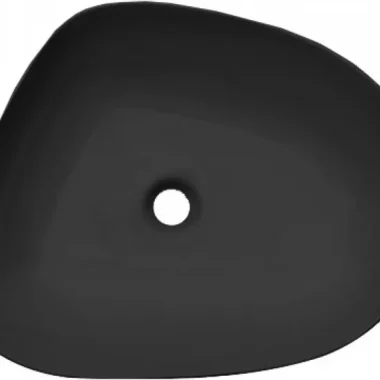 Lavabo COPEN nadgradni 580x470x140 asimetrični matt black