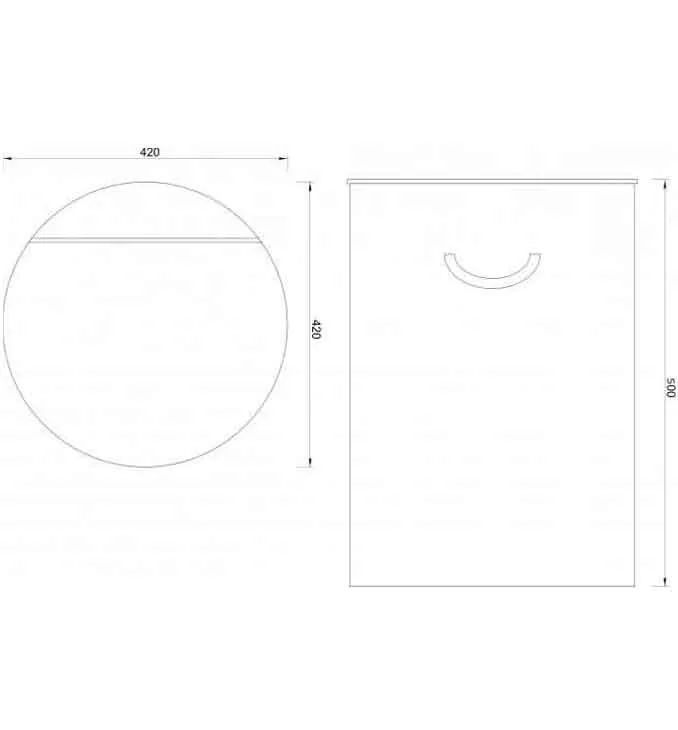 korpa-za-ves-copen-500-okrugla